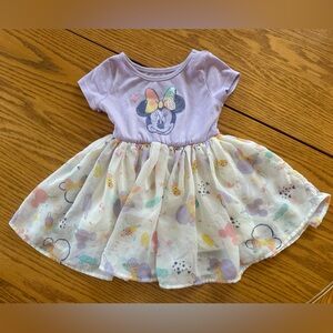 Disney Purple Minnie Mouse Dress 18M